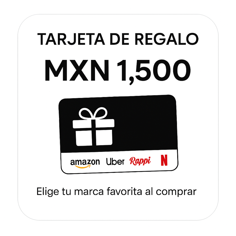 🎁 Tarjeta de Regalo $1,500